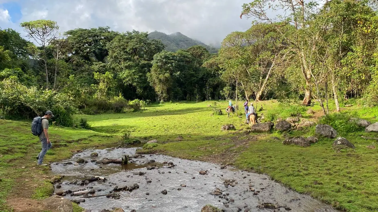 Traveler preparing for an Ethiopia and Africa adventure tour